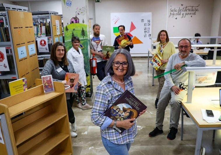 Marga, el alma de la biblioteca